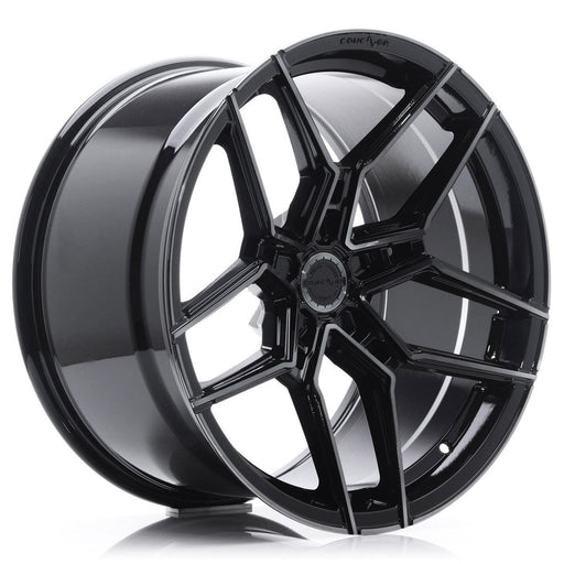 Concaver-CVR5-Double-Tinted-Black-19x8-BLANK-72.6mm-fälgar-wheels-rims-Black