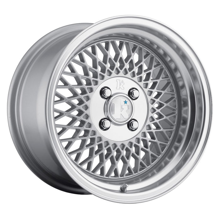 Klutch SL1 Silver w/Machined Lip - 16x8 | BLANK | +15 | 67.1mm