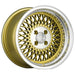 Klutch SL1 Gold w/Machined Lip - 16x8 | 4x100 | +15 | 67.1mm