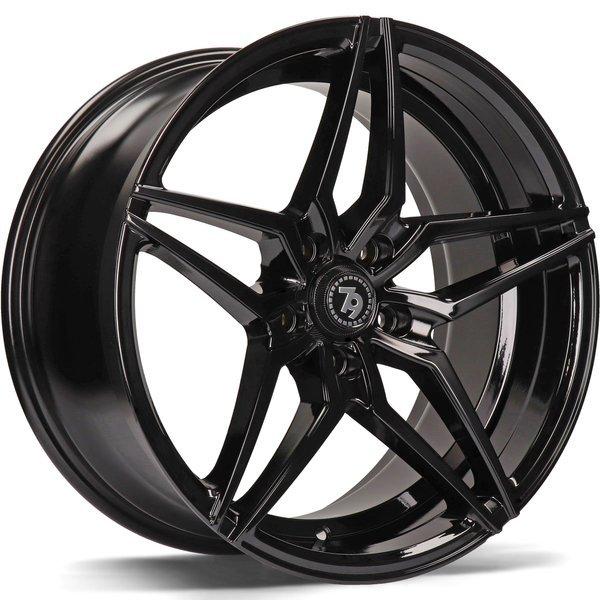 79Wheels-SV-A-Black-Glossy-Black-18x9-72.6-wheels-rims-fälgar