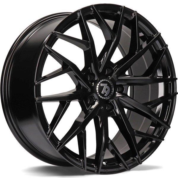 79Wheels-SV-C-Black-Glossy-Black-19x8.5-66.6-wheels-rims-fälgar
