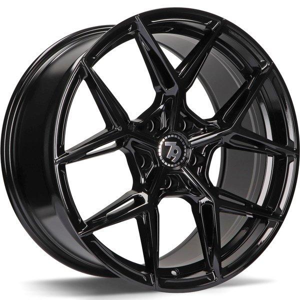 79Wheels-SCF-B-Black-Glossy-Black-19x9.5-66.6-wheels-rims-fälgar