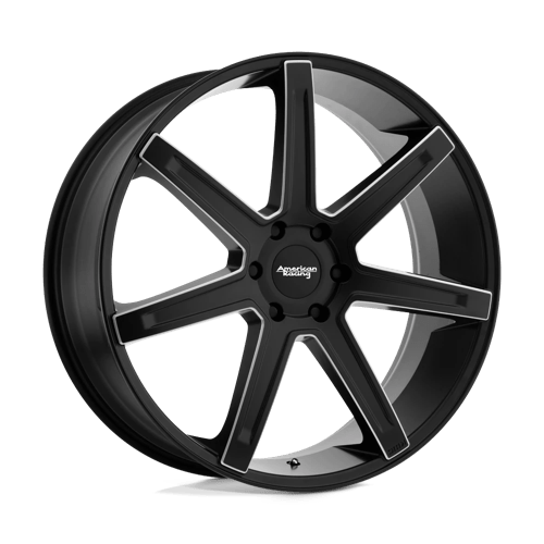 fälgar-American-Racing-938-Satin-Black-Milled-22x9.5-6x139.7-38-106.10mm