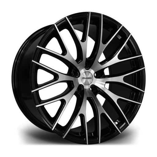 Riviera-SAFIRE-Black-Polished-20x10-5x120-ET38-74.1mm-fälgar-wheels-rims