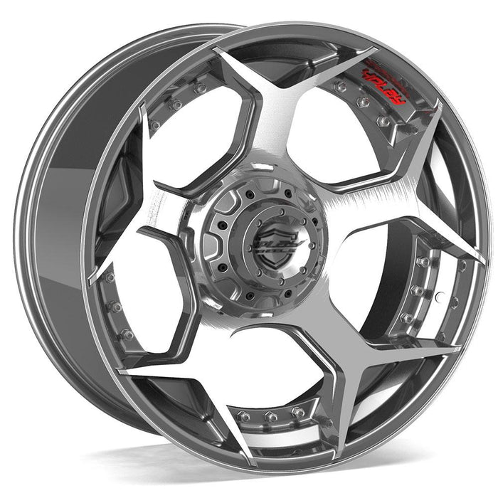 4PLAY-4P50-Brushed-Gunmetal-Gunmetal-22x12-106-wheels-rims-felger-Felgkongen