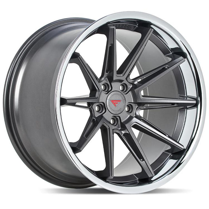 Ferrada-CM2-Matte-Graphite-/-Chrome-Lip-Black-22x10.5-66.56-wheels-rims-felger-Felgkongen